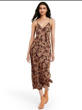Nili Logan Target Paisley Slip Dress